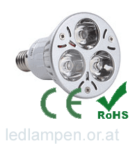 LED Bro KMI-PAR-3, 3 Watt