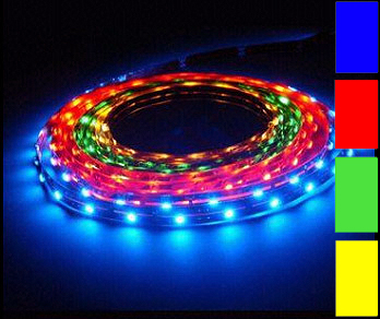 LED Stripes Set, RGB, 14 Watt/Lfm